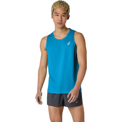 ASICS Core Singlet Ανδρικό Αθλητικό T-Shirt Γαλάζιο 2011C338-401