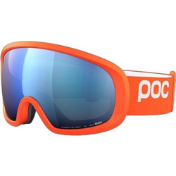 Poc Fovea Mid 408429605 Μάσκα Σκι & Snowboard Ενηλίκων Πορτοκαλί με Φακό Καθρέπτη Μπλε