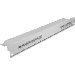 DeLOCK 66877 Ethernet Patch Panel Rack 1U 19" 16 Θυρών Unshielded