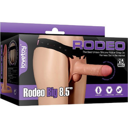 Lovetoy Rodeo Big Harness Strap On με Dildo 21.5cm Flesh