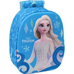 Safta Frozen Σχολική Τσάντα Πλάτης Νηπιαγωγείου Μπλε 622671892
