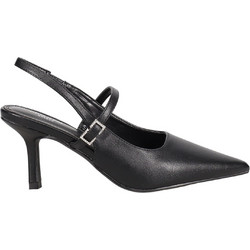 Migato Γόβες Slingback Δερμάτινες με Τακούνι Στιλέτο Μαύρες 100041324-014