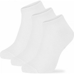 Walk Ανδρικές Κάλτσες Κοντές Λευκές 3Pack V16-01