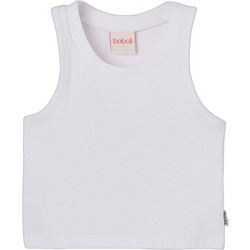 Boboli Παιδικό T-Shirt Αμάνικο Λευκό 493040-1100