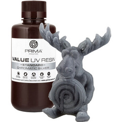 Prima Creator DLP UV Curable Ρητίνη 3D Printer Chromatic Silver 500gr