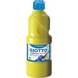 Giotto Yellow Ακρυλικό Χρώμα Ζωγραφικής 500ml