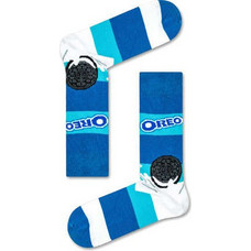 VTex Oreo Βαμβακερές Ανδρικές Κάλτσες Ψηλές με Σχέδια Μπλε 162-21
