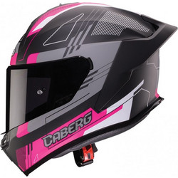Caberg Roxter Colt Matt Black Fuchsia White Κράνος Μηχανής Full Face 1450gr