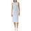 Calvin Klein Midi Καλοκαιρινό Καθημερινό Φόρεμα Γαλάζιο LV044F208G-C1O