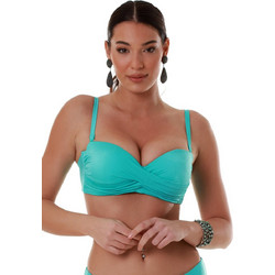 Bluepoint Bikini Top Strapless με Ενίσχυση Τιρκουάζ 26066093D-09