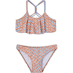 Losan Παιδικό Μαγιό Bikini Set για Κορίτσι Πορτοκαλί Γαλάζιο LJGAP070325003