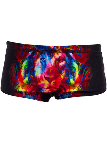 Funky Trunks Pride Alive Αθλητικό Παιδικό Μαγιό Σλιπ για Αγόρι Μαύρο Κόκκινο FTS002B72161