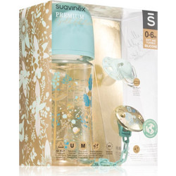Suavinex Σετ Δώρου για Νεογέννητο Αγόρι Gold Premium Βεραμάν 3τμχ