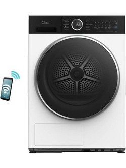 Midea MD205H90BW/W-GR Στεγνωτήριο Ρούχων με Αντλία Θερμότητας