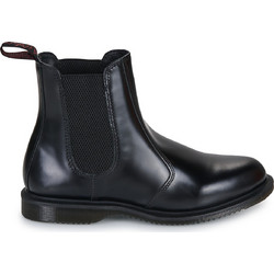 Dr. Martens Flora Γυναικεία Μποτάκια Chelsea Δερμάτινα Μαύρα 32217001