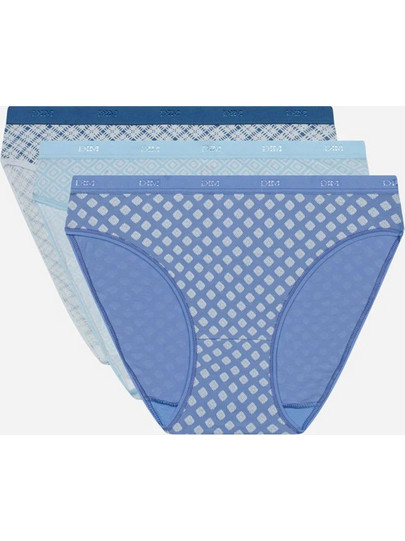 Dim Βαμβακερά Γυναικεία Slip 3Pack D4C17-GEOBLUE