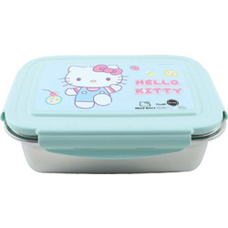 Gim Hello Kitty Ανοξείδωτο Παιδικό Δοχείο Φαγητού Γαλάζιο