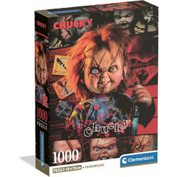 Puzzle Clementoni Horror Collection Chucky 1000 Κομμάτια