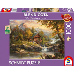 Puzzle Schmidt Blend Cota A House for the Summer 1000 Κομμάτια