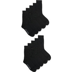 Only & Sons Ανδρικές Κάλτσες Ψηλές Μαύρες 10Pack 22028444
