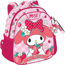 Must My Melody Σχολική Τσάντα Πλάτης Νηπιαγωγείου Ροζ 490278