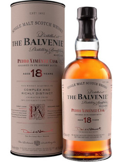 Balvenie Pedro Ximenez Sherry Cask Ουίσκι Single Malt 18 Ετών 48.7% 700ml