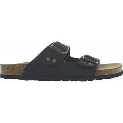 Lumberjack Jolie Γυναικεία Σανδάλια Suede Μαύρα SWD8006-003-D01-CB001