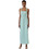 Mix & Match Alba Maxi Καλοκαιρινό Φόρεμα για Γάμο / Βάπτιση Τιρκουάζ SS2615