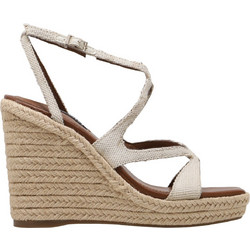 Nine West ADRIANE2 Καλοκαιρινές Γυναικείες Πλατφόρμες Ψηλές Μπεζ 15-150
