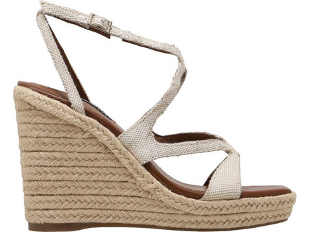 Nine West ADRIANE2 Καλοκαιρινές Γυναικείες Πλατφόρμες Ψηλές Μπεζ 15-150