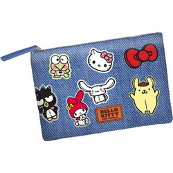 Hello Kitty Stickers Παιδικό Νεσεσέρ Παραλίας 30.5x2x22.5cm Μπλε