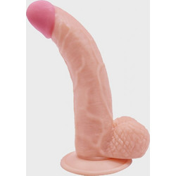 Guilty Toys Casper Ρεαλιστικό Dildo με Βεντούζα & Όρχεις 21cm Flesh