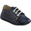 Gorgino Βαπτιστικά Sneakers Αγκαλιάς για Αγόρι Δερμάτινα Navy Μπλε M43-1