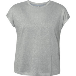 Only Amber Γυναικείο Καλοκαιρινό Top Ασημί 15343485