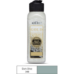 Artdeco Multi Surface 348 Dark Olive Ακρυλικό Χρώμα Ζωγραφικής 140ml