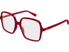 Gucci GG1003O 011 Γυναικείος Σκελετός Γυαλιών Οράσεως Κοκάλινος Κόκκινος