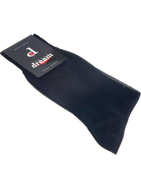 Dream Socks Βαμβακερές Ανδρικές Κάλτσες Ψηλές Navy Μπλε 2400