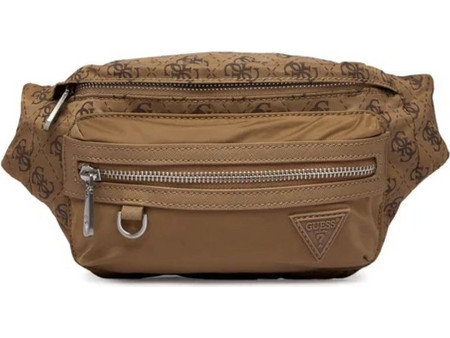 Guess Berlin Ανδρικό Τσαντάκι Μέσης Καφέ HMBENPP6156-BEIGE