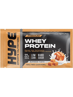 Hype Premium Whey Salted Caramel Πρωτεΐνη Ορού Γάλακτος Γράμμωσης 30gr