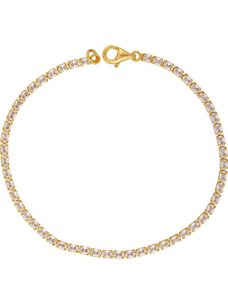 Excite-Fashion Γυναικείο Βραχιόλι από Ασήμι 925 Επιχρυσωμένο με Ζιργκόν B-1001-G