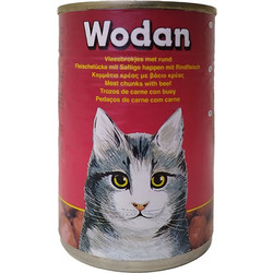 Wodan Adult Meat Chunks with Beef 24x400gr