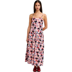 RVCA Love Birds Maxi Καλοκαιρινό Καθημερινό Φόρεμα Μεταξωτό Ροζ EVJWD03004-MGT0