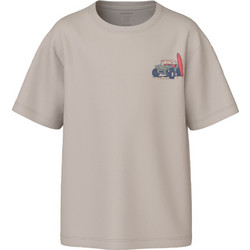 Name It Chateau Παιδικό T-Shirt Κοντομάνικο Εκρού 13241597-3