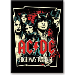 Aquarius AC/DC Highway To Hell Magnet