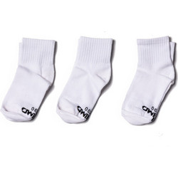 Venimo Ανδρικές Κάλτσες Κοντές Λευκές 3Pack 324KSK-504-091
