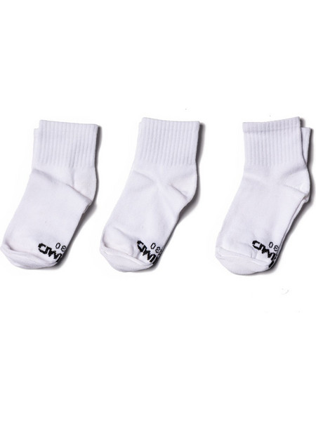 Venimo Ανδρικές Κάλτσες Κοντές Λευκές 3Pack 324KSK-504-091