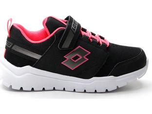 Lotto Παιδικά Sneakers Μαύρα Φούξια 216893-7J1