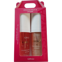 Grigi No12 Dragon Fruit & Lychi Essenza Body Mist 90ml + Body Gel 90ml