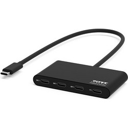 Port Designs 900147 USB Hub 3.0 USB-C με 4 Θύρες USB-C