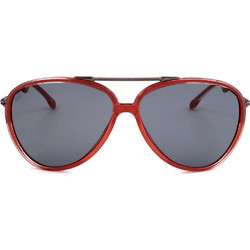 Web WE0060 66C Ανδρικά Γυαλιά Ηλίου Aviator Μεταλλικά Μαύρο Καφέ με Μαύρο Φακό